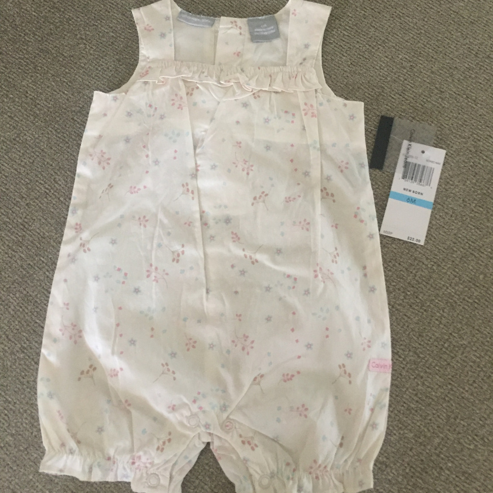 Calvin Klein Jeans Baby Girl Romper